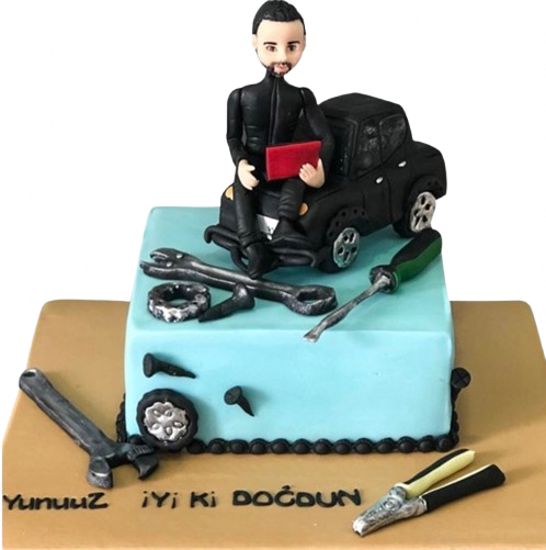 Araba Tamircisi Butik Pastası