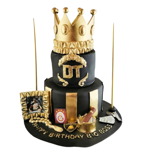 Özel Harfli Big Boss Doğum Günü Pastası