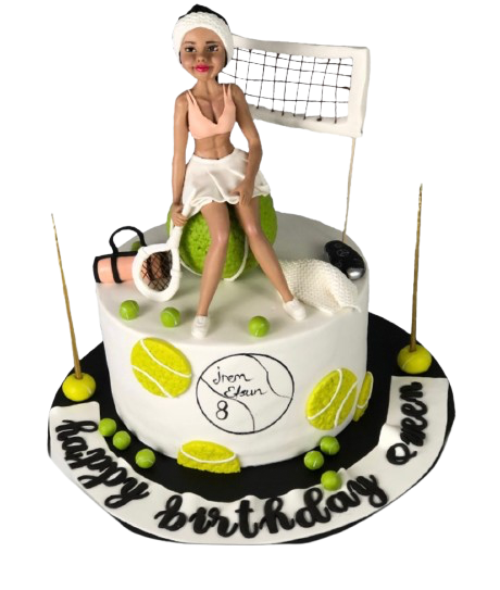 Tenisli Doğum Günü Pastası