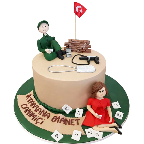 Asker Uğurlama Pastası