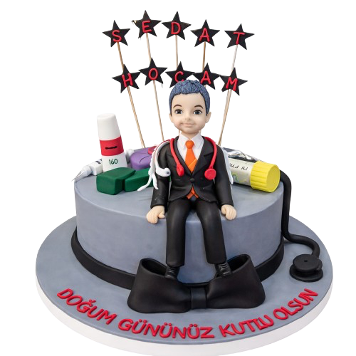 Doçent Hoca Doğum Günü Pastası