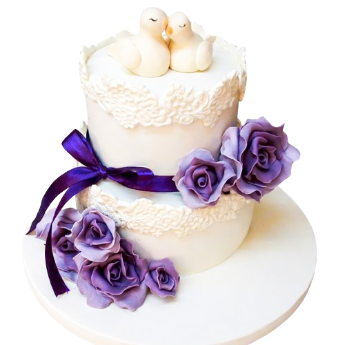 Çifte Kumrular Nişan Pastası