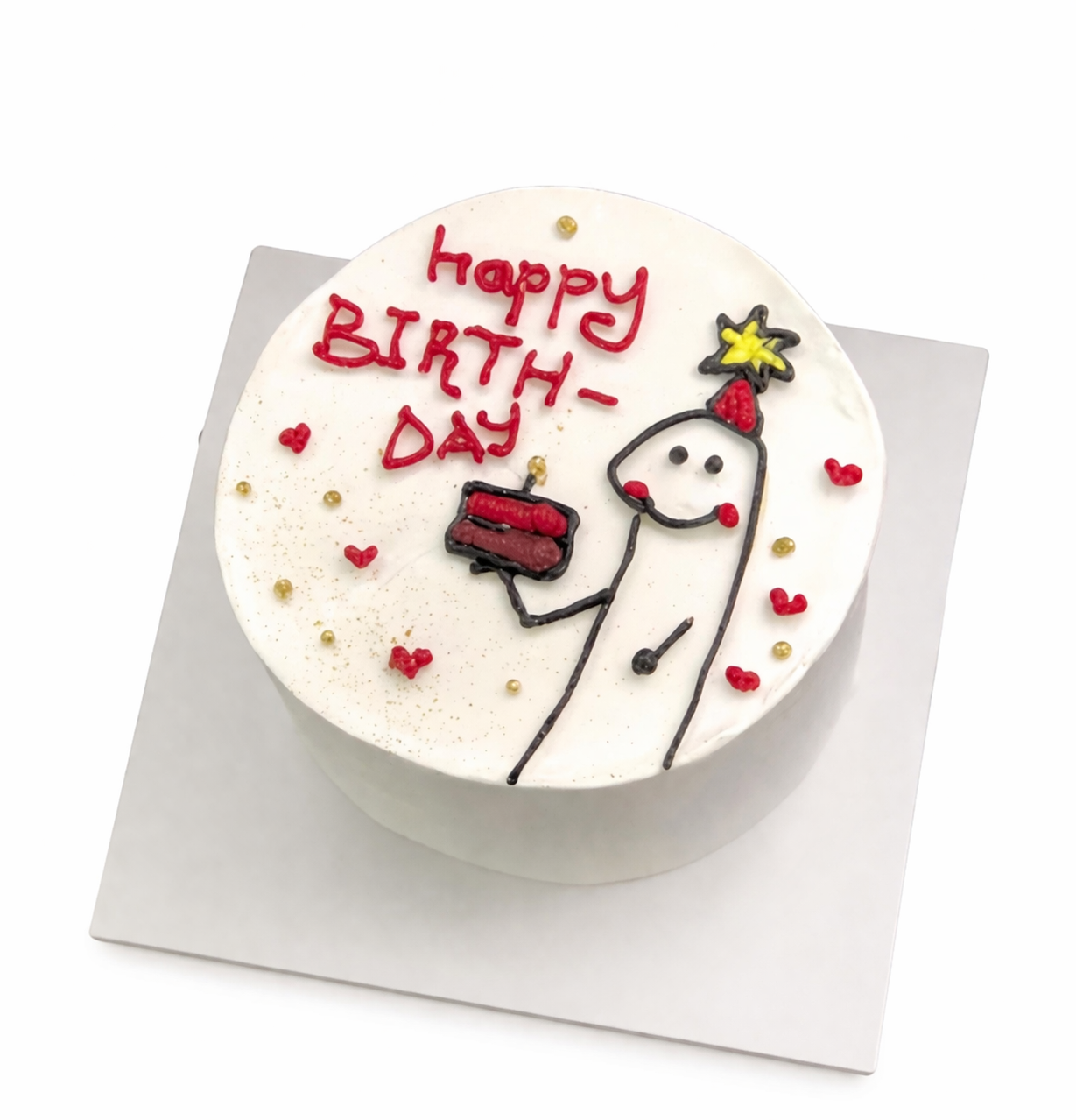 Happy Bırthday Retro Pasta