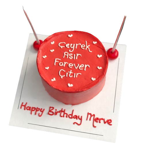 Çeyrek Asır Retro Pasta