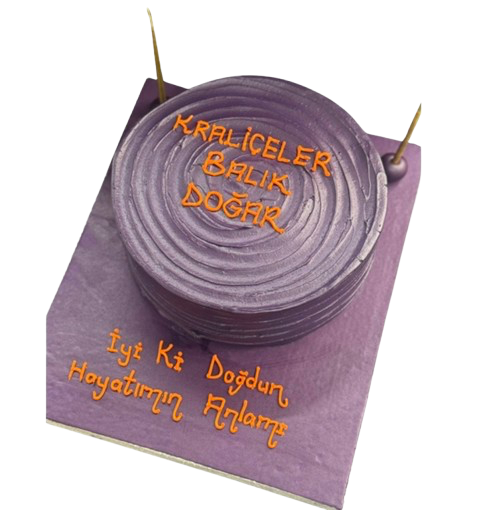 Balık Burcu Retro Pasta