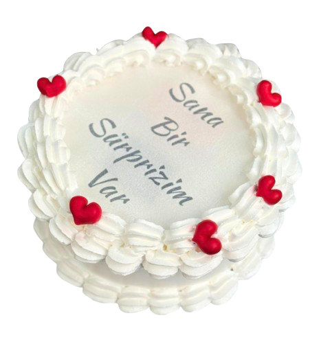 Sürpriz Yanan Retro Pasta